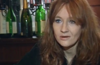 Harry Potter author JK Rowling in early interview