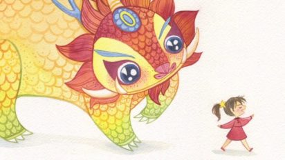 The Nian Monster 1 | by Alina Chau